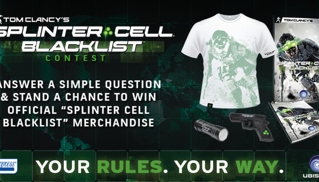 Splinter Cell: Blacklist Contest