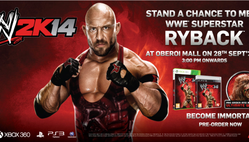 It is your chance to Meet WWE Superstar Ryback