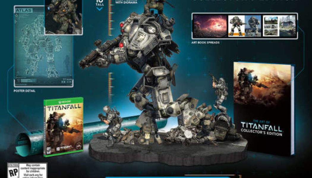 Titanfall collector’s edition box to fit a person