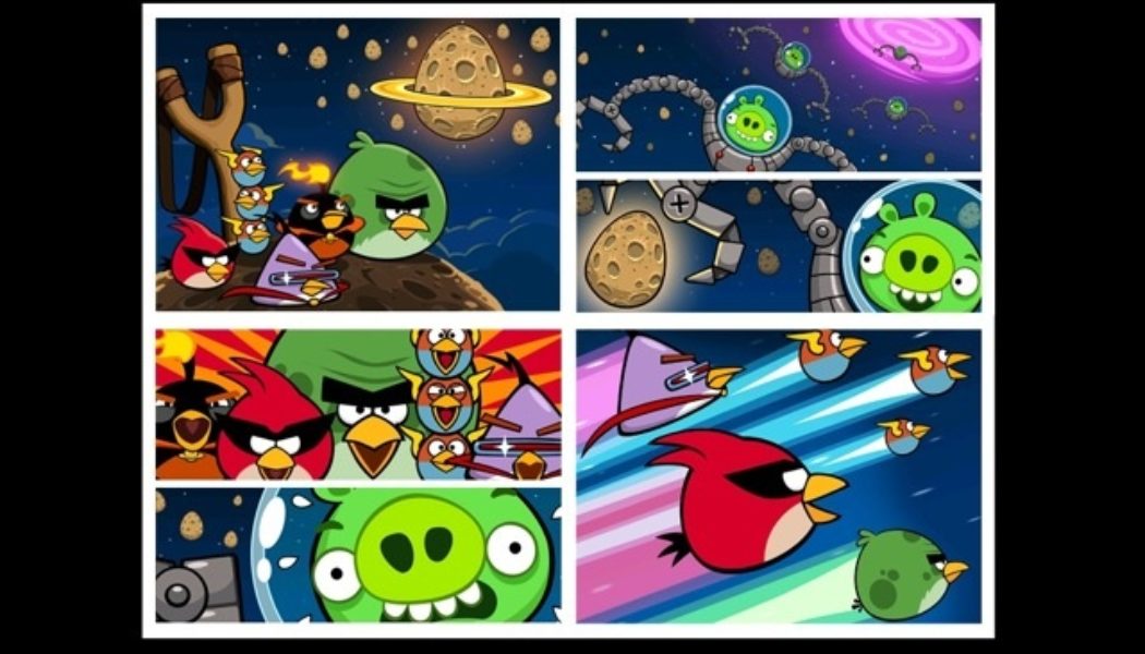 Angry Birds tribute to Gravity