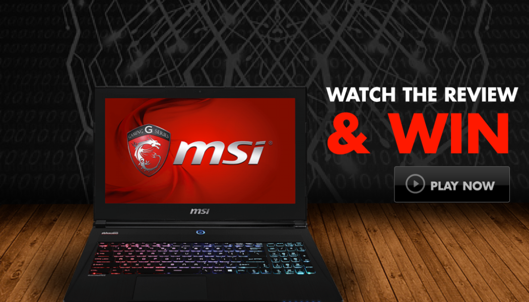 MSI India Giveaway :: Your chance to WIN Supercool MSI Merch!