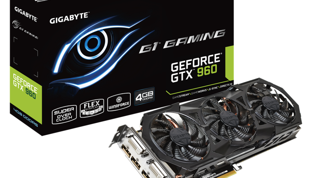 GIGABYTE Announces Two GeForce® GTX 960 Graphics Cards with 4GB GDDR5 Memory
