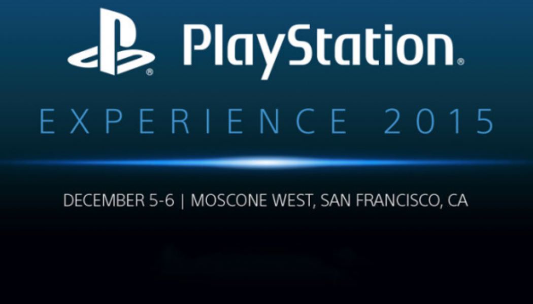Sony’s Playstation Experience 2015 Will Be Held In San Francisco