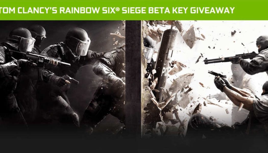 Tom Clancy’s Rainbow Six Siege Beta Key Giveaway