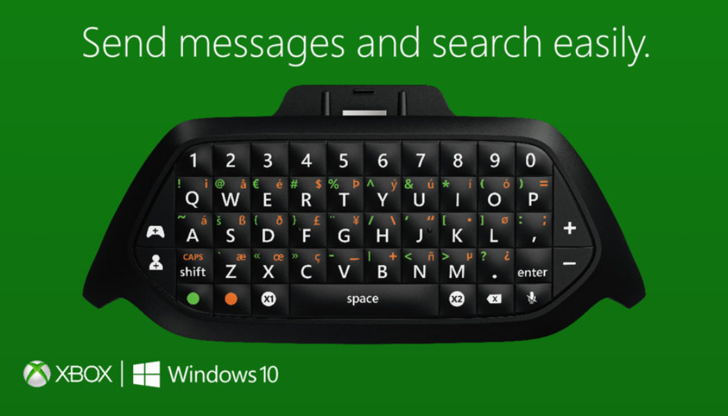 Chatpad On Xbox One Controllers this November