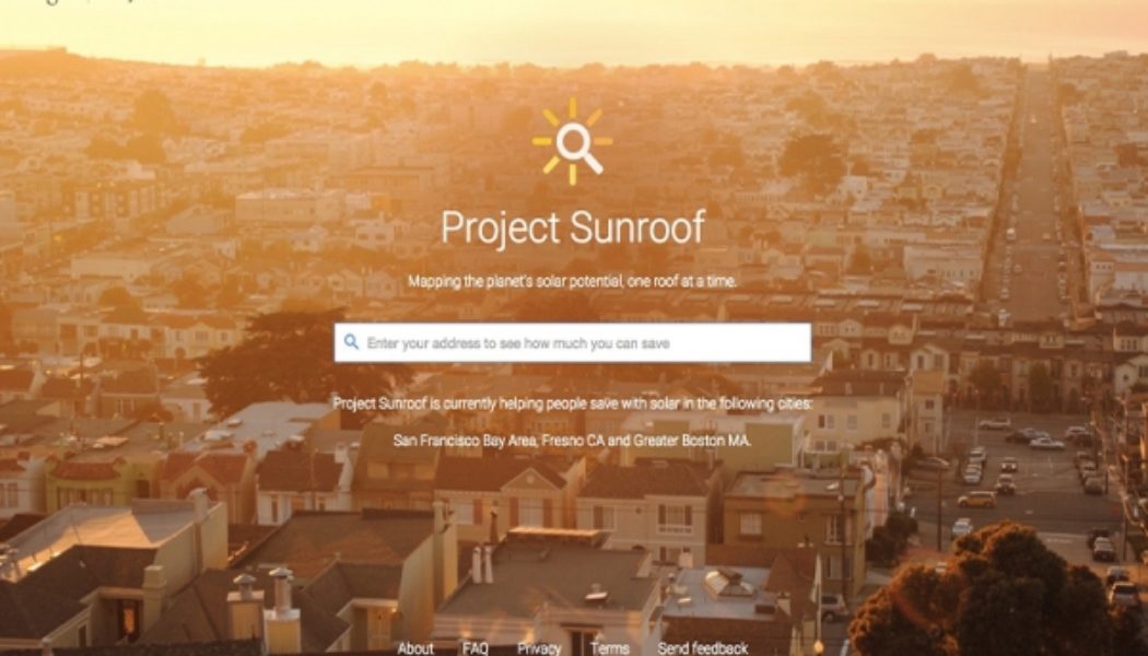Google’s Project Sunroof
