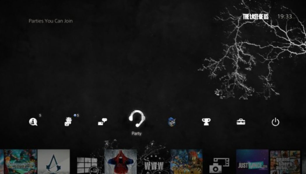 Last Of Us PS4 Dynamic Theme