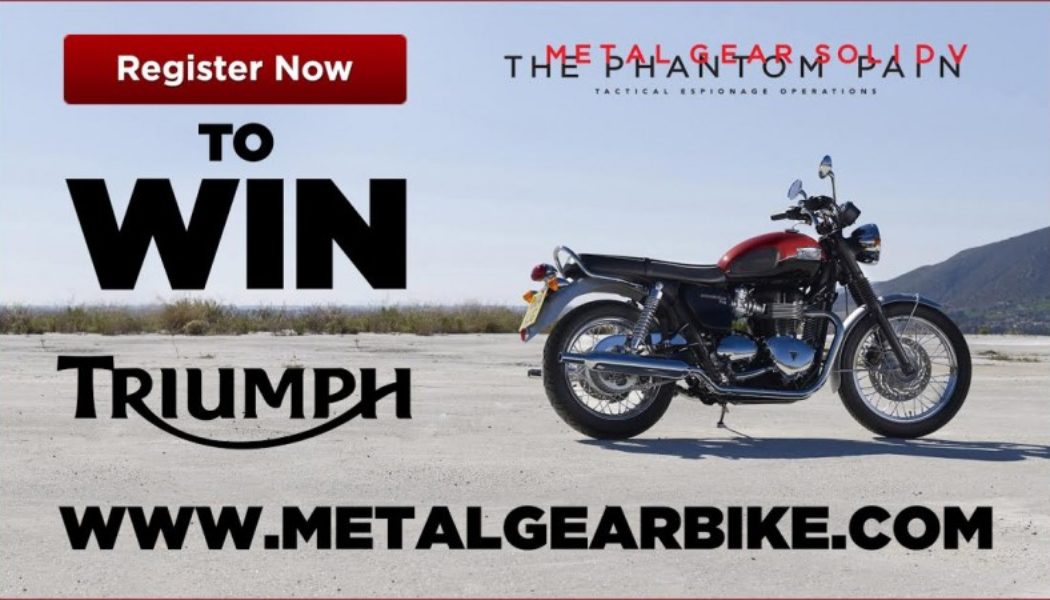 Register And Win A Metal Gear Bike