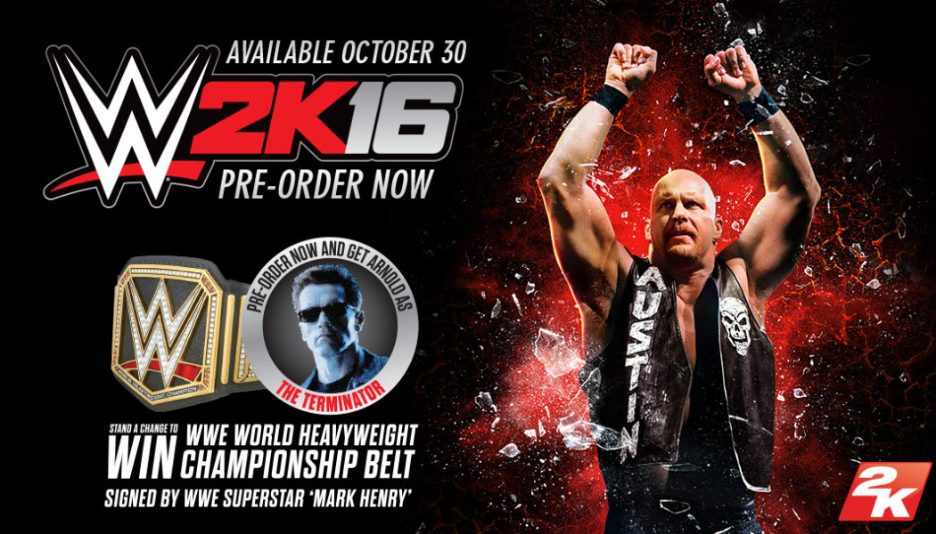 e-xpress ANNOUNCES PRE-ORDER BONUS FOR WWE ® 2K16