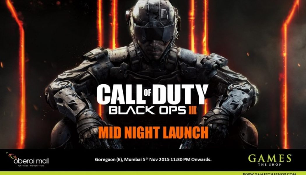 Don’t Miss The Black Ops III Midnight Launch