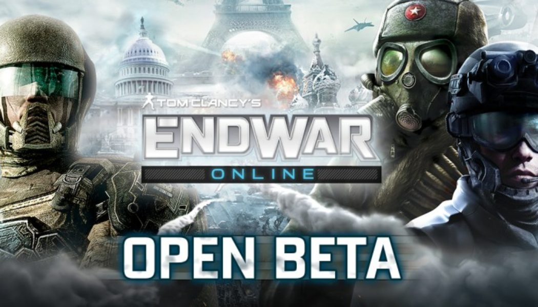 Tom Clancy’s Endwar Online Goes Into Open Beta – Join now To Play