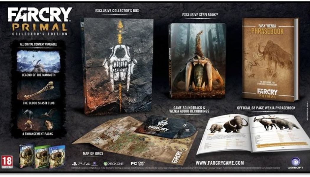 Farcry Primal Collector’s Edition Contents Revealed