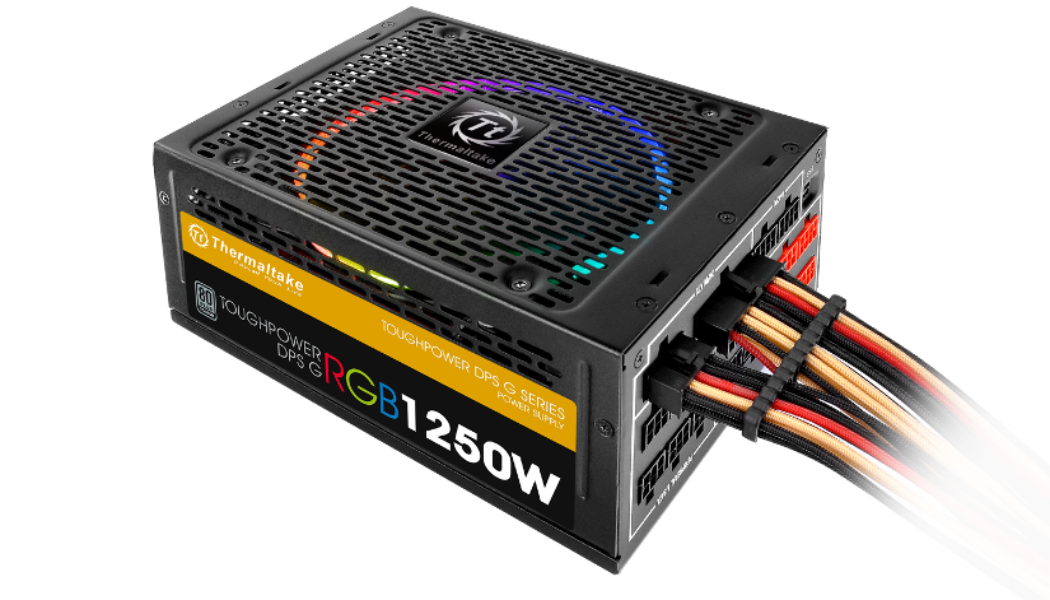 Thermaltake Announces World’s First LED RGB 256 Colors Green Power Supply