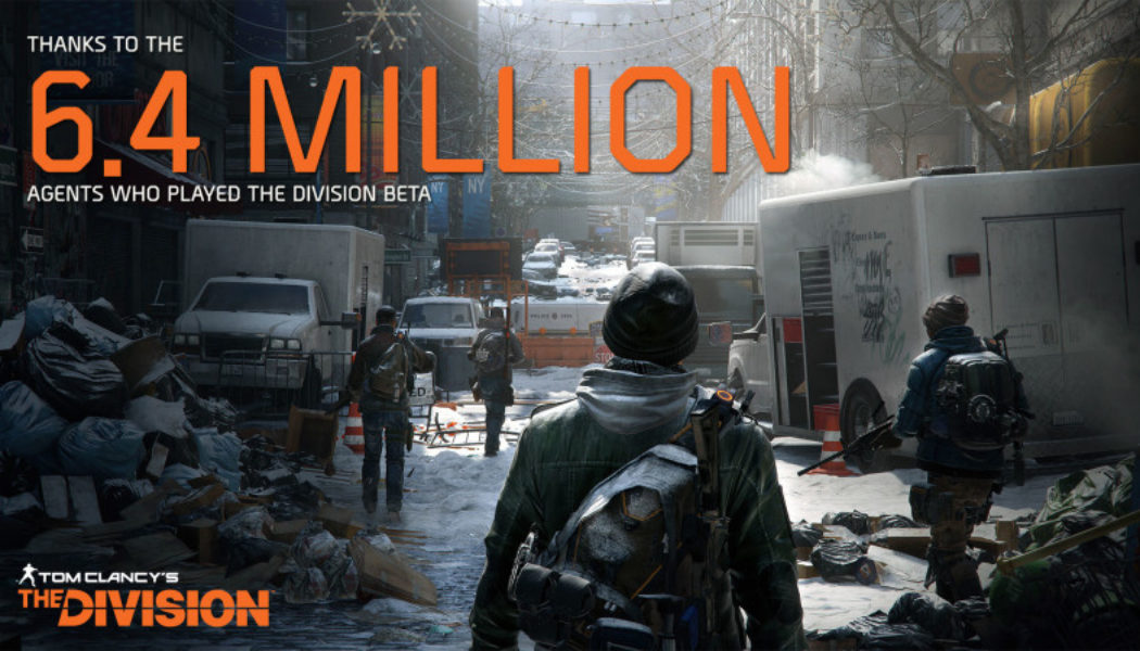 The Division Beta Breaks Records With 6.4 Million Players
