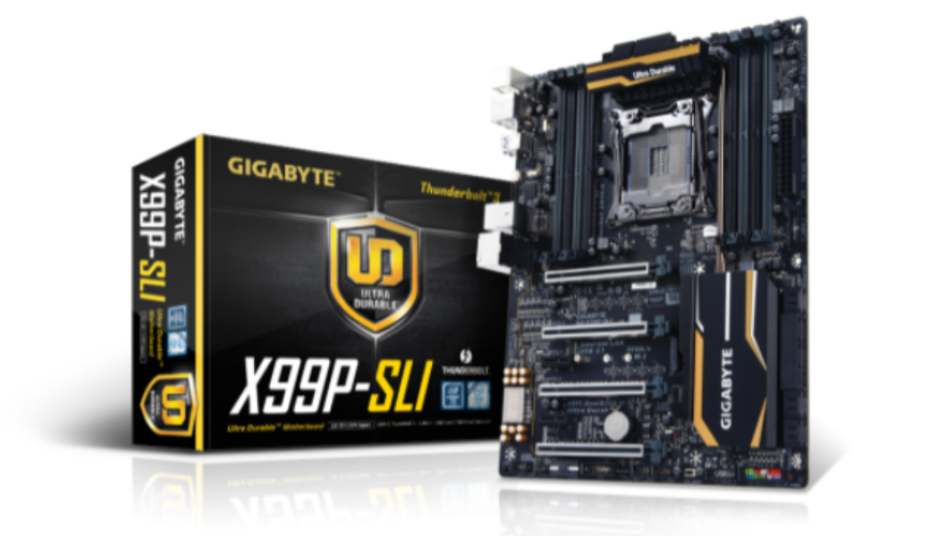 GIGABYTE Gets World’s First Intel Thunderbolt 3 Certified X99 Motherboard