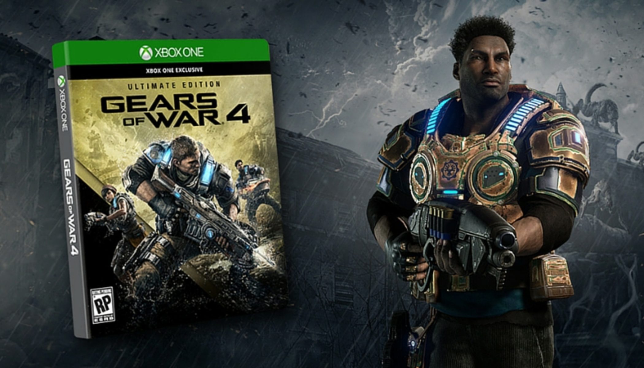   Exclusive: Gears of War 4 Collector's Edition - Outsider  Variant (Includes Ultimate Edition SteelBook + Season Pass) - Xbox One :  Video Games