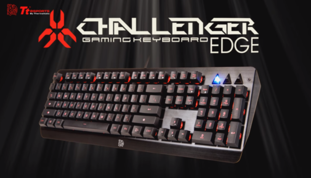 Tt eSPORTS CHALLENGER EDGE Membrane Gaming Keyboard