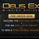 Deus Ex: Mankind Divided Pre-Order Bonus Announced