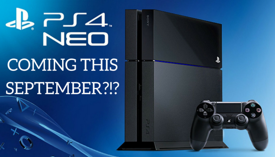 Playstation Neo May Be Coming Earlier Than You Think