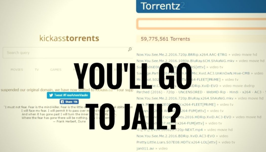 Torrents Can Land You In Jail With A Fine Of Rs. 3,00,000