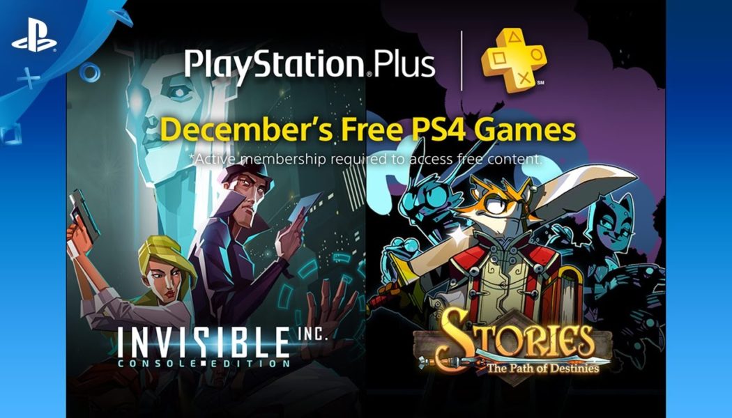 PS Plus: Free Games for December 2016