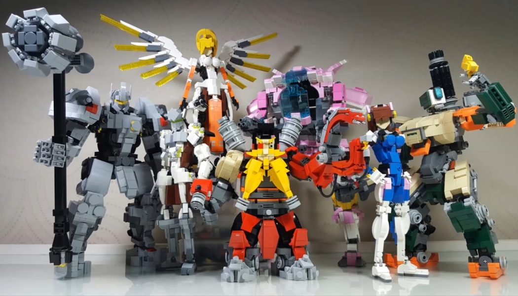 Overwatch Characters Made Of LEGO Blocks! Because….Why Not?