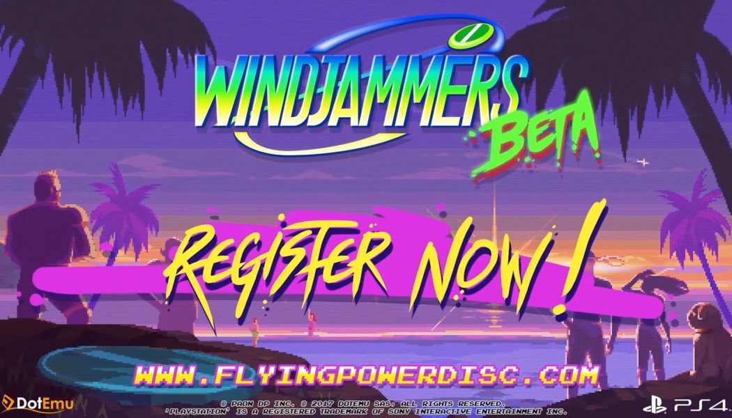 Windjammers Closed Beta Dates Announced For The PS4