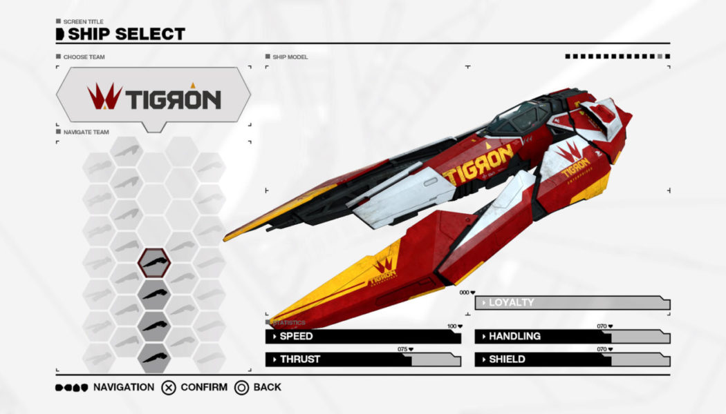WipEout Omega Collection: First Look at New Ship, the Tigron K-VSR