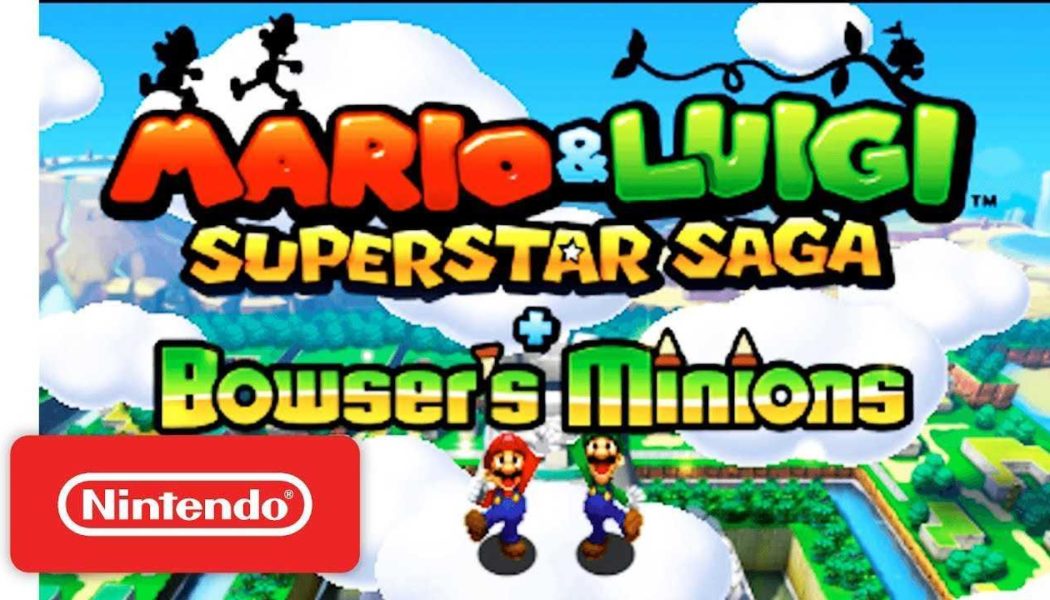 Mario & Luigi: Superstar Saga + Bowser’s Minions announced for 3DS