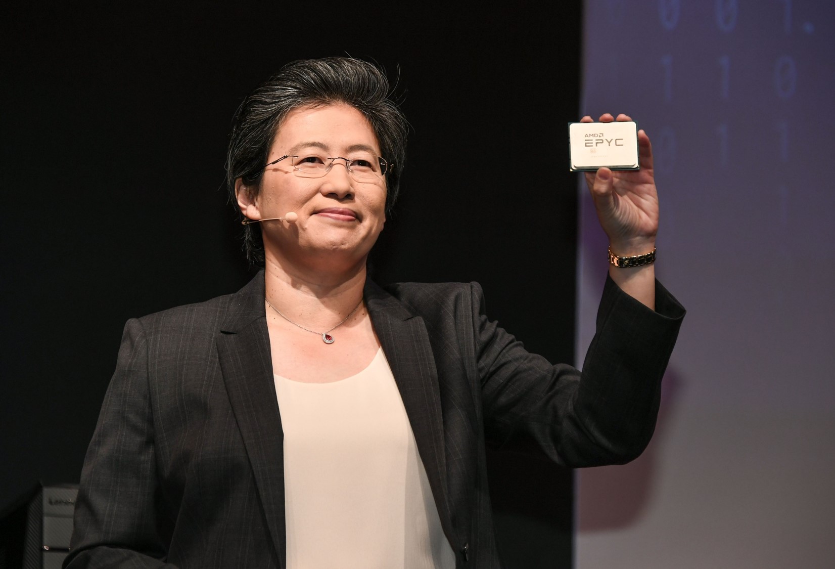 2_AMD President and CEO Dr. Lisa Su announced the first EPYC processor-based servers are scheduled to launch on June 20 2017