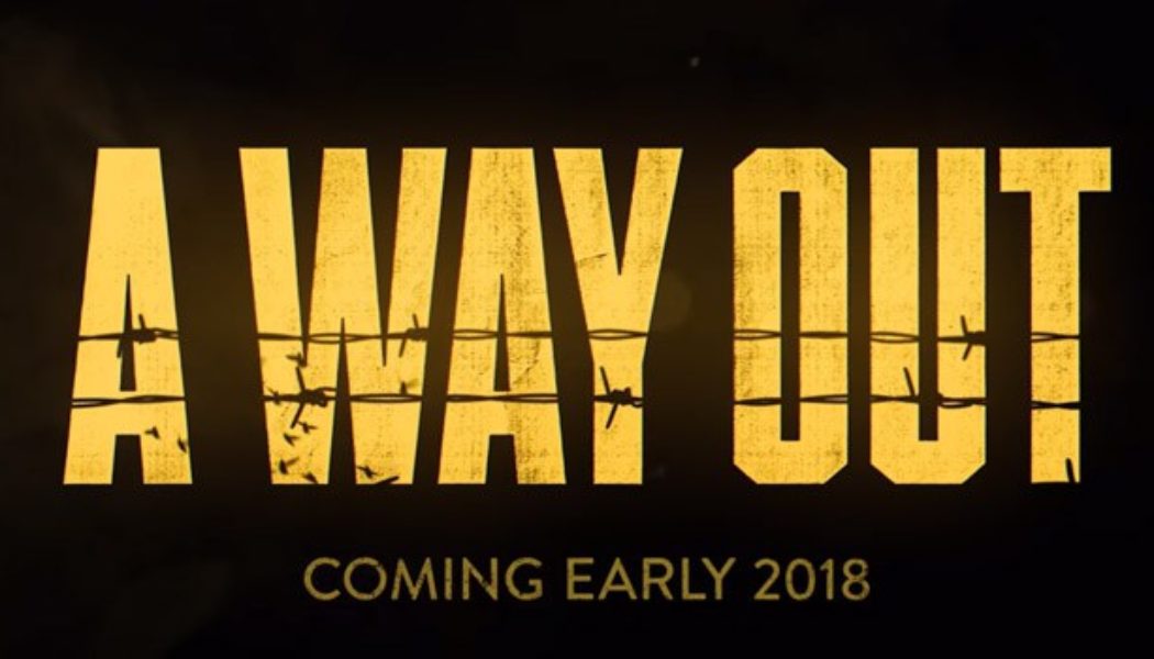 EA Announces ‘A Way Out’, A Unique Co-op Adventure