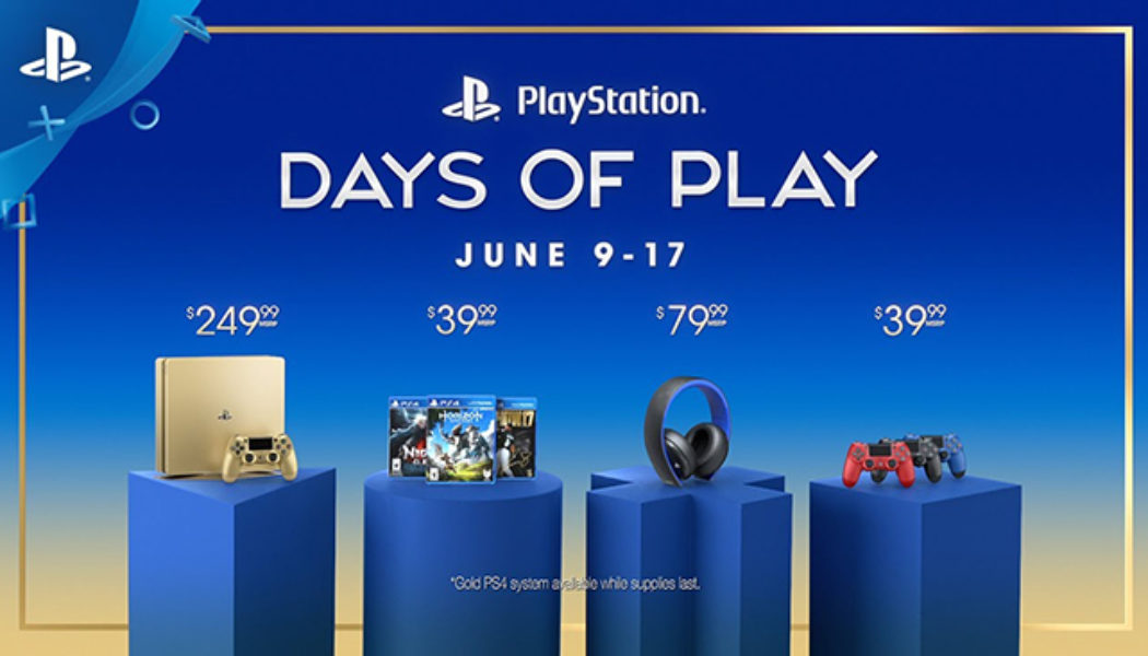 Sony Announces Limited Edition PlayStation 4 Gold and Silver Slim Units During Days of Play