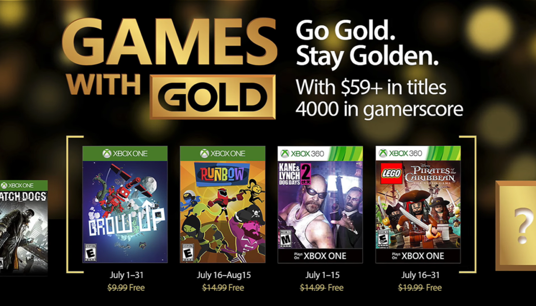 Xbox Games With Gold: Free Games for July 2017