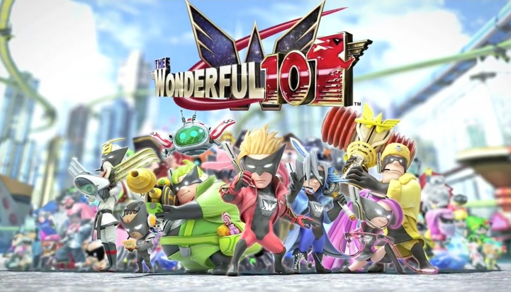 Platinum Games Posts Artwork of The Wonderful 101 Characters Playing on Switch