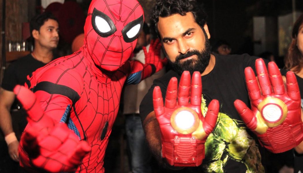 India’s First Ever Spiderman Party Organised By Comic Con India