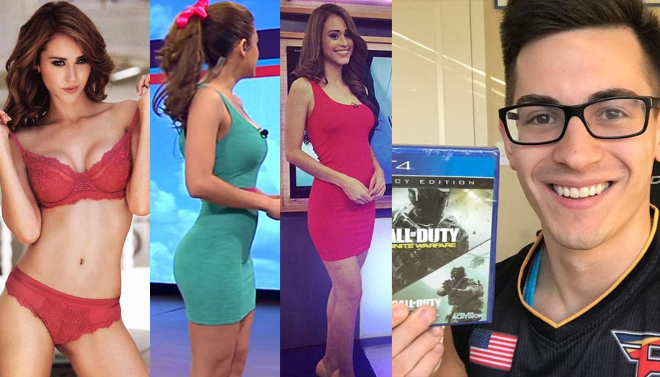 The mexican weather girl