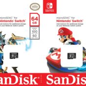 Official Nintendo Switch SanDisk Memory Cards Launching This October