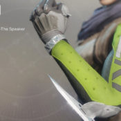 Destiny 2 Included Legendary Gauntlet With White Supremacist Logo