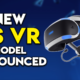 New, Updated PlayStation VR Model Announced