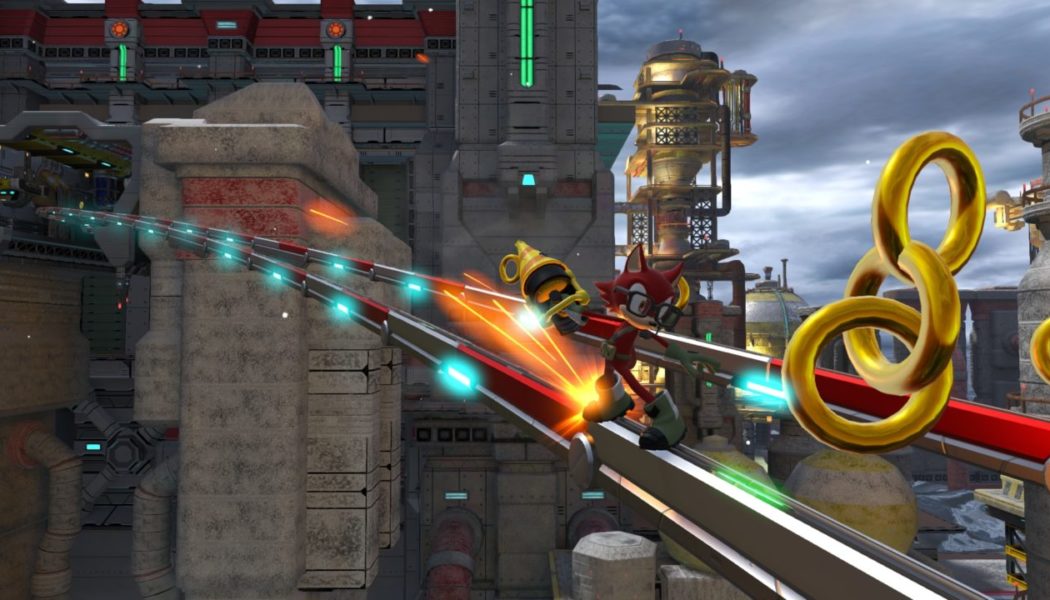 Sonic Forces ‘Infinite Battle’ and ‘Chemical Plant’ Gameplay