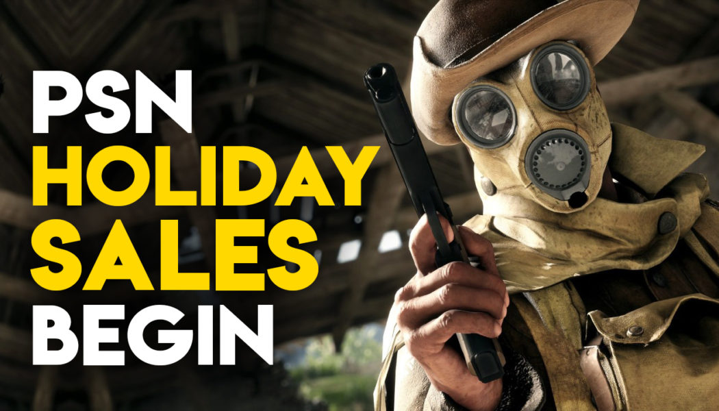 PSN Holiday Sales Start Off With Some Massive Discounts