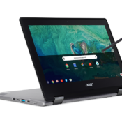 Acer Debuts Convertible Acer Chromebook Spin 11 at Bett 2018