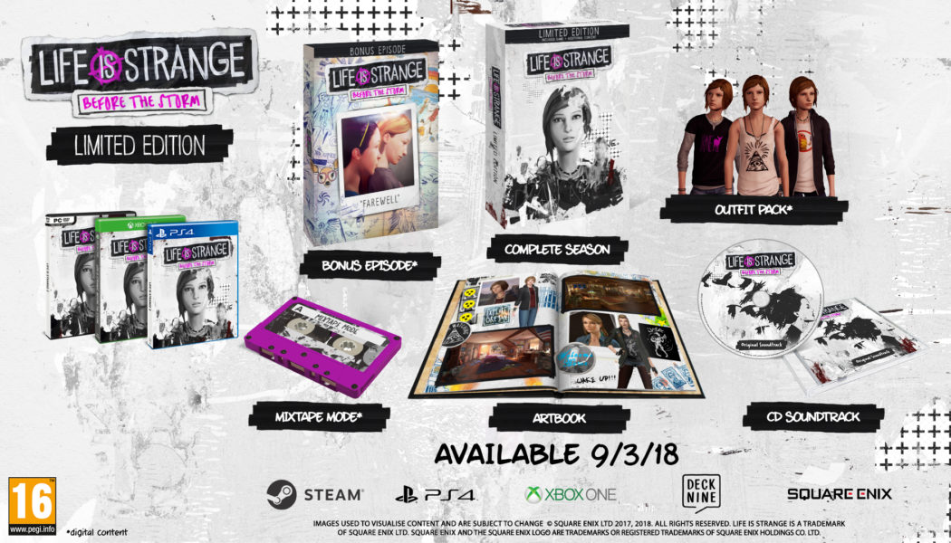 Life is Strange: Before The Storm Limited Edition Coming in March