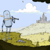 Feudal Alloy – Metroidvania Style Adventures Of A Fishbowl-Powered Medieval Robot