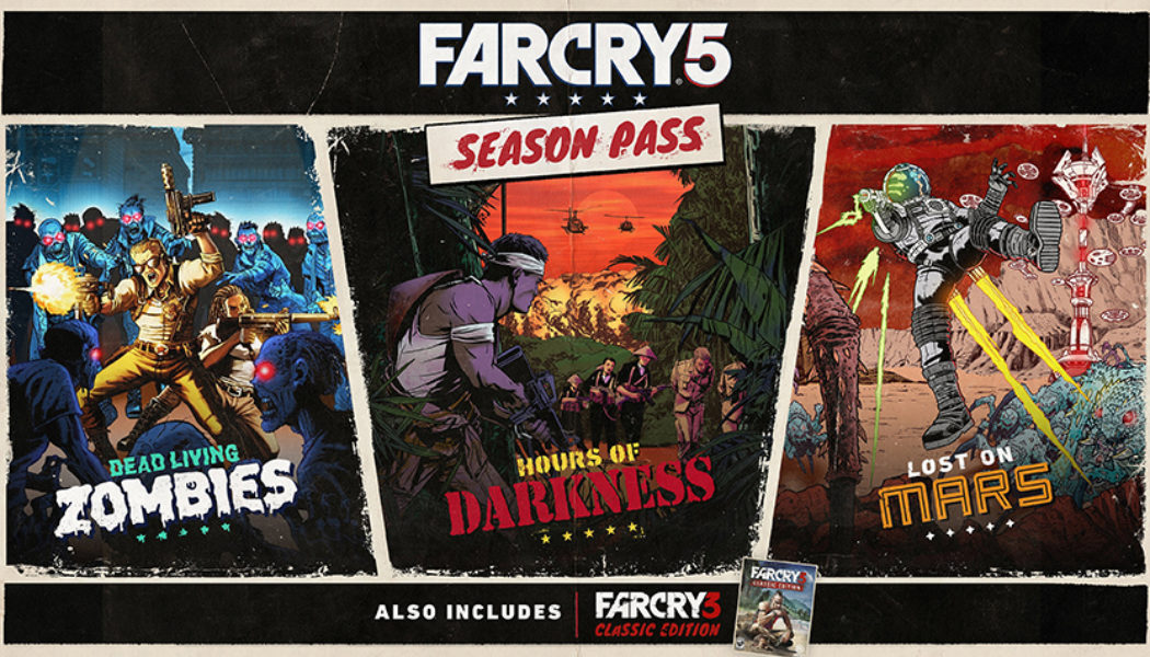 Far Cry 5 Season Pass Announced, Includes Far Cry 3 Classic Edition