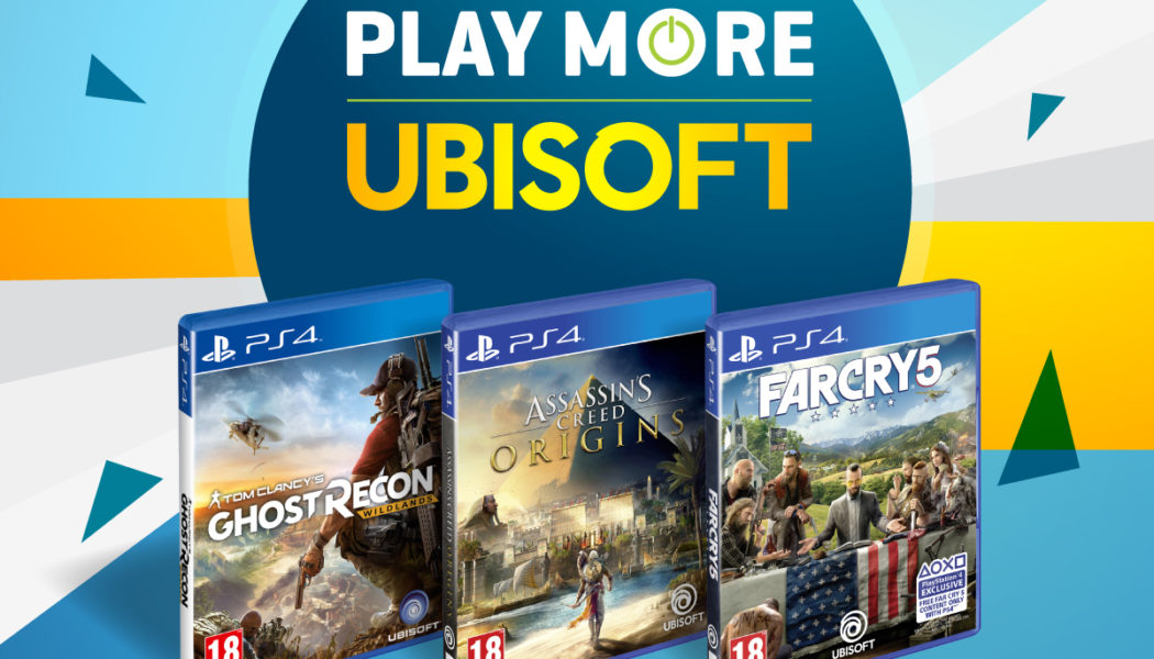 Massive Discounts On Ubisoft Games With The “Play More” Offer