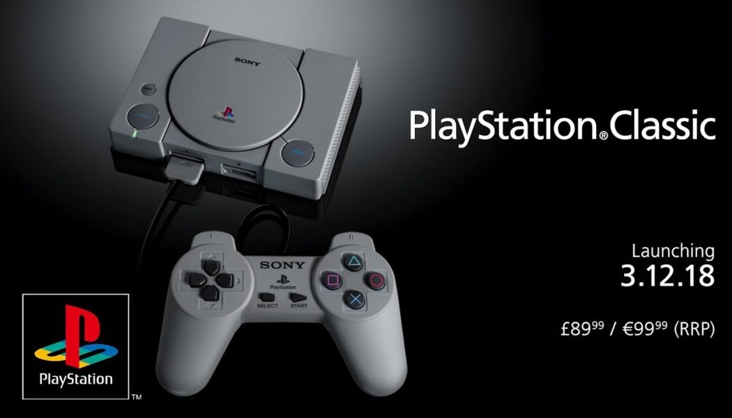 PlayStation Classic Announced, Launches December 3