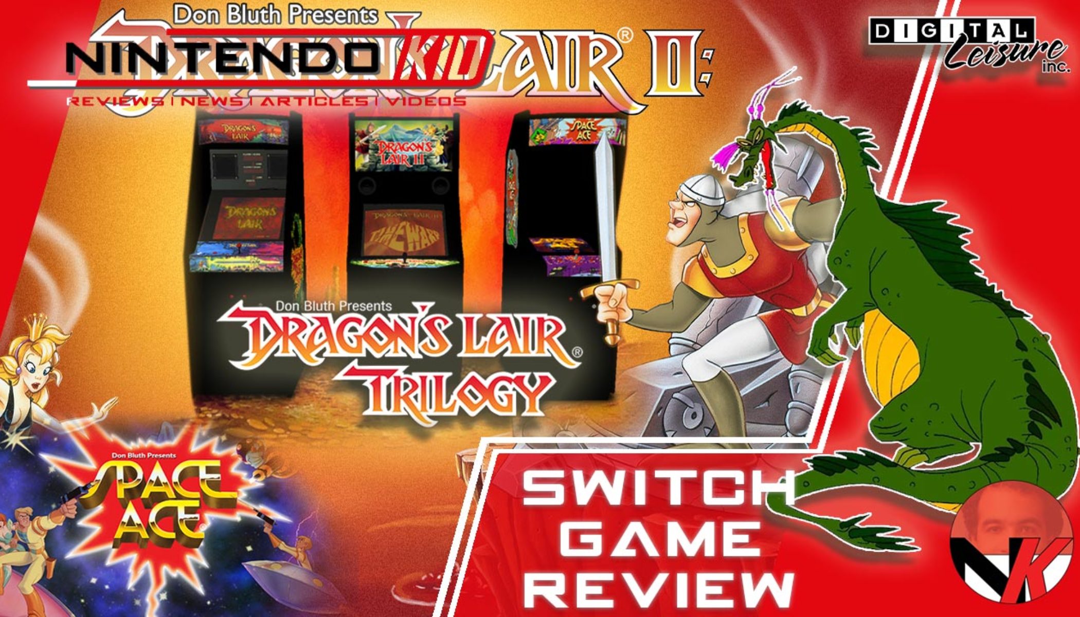 Dragon S Lair Trilogy Hd Nintendo Switch Review Gaming Central