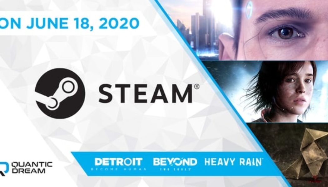 Heavy Rain, Beyond: Two Souls, and Detroit: Become Human for PC coming to Steam on June 18