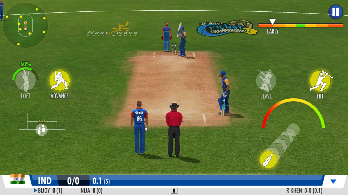 World Cricket Championship 3 Ultra Graphics Gameplay - WCC3 Android 